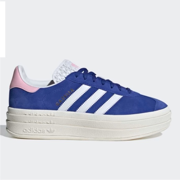 adidas Gazelle Bold True Pink/Semi Lucid Blue - Picture 2 of 9
